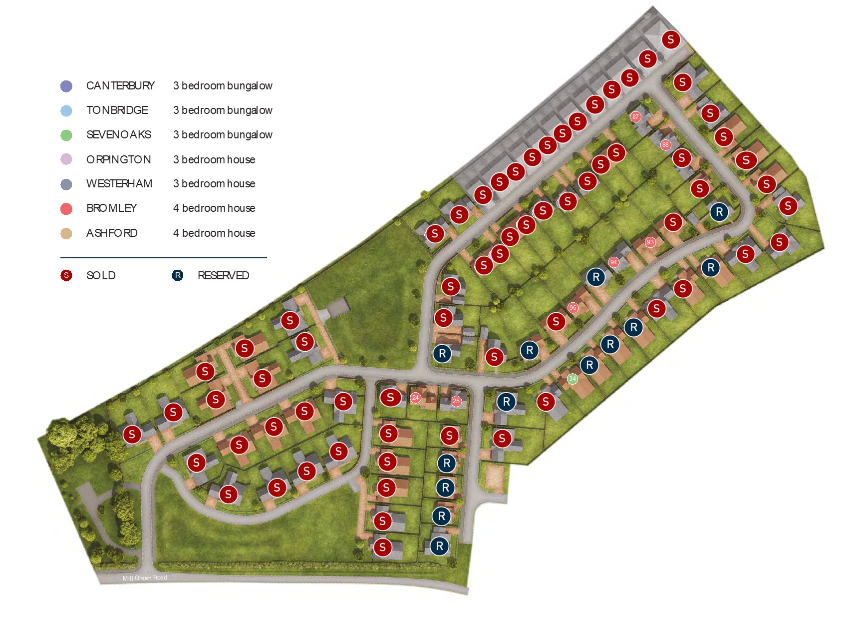 Keston Fields Site Plan